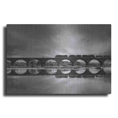 Luxe Metal Art 'All Aboard' by Lori Deiter, Metal Wall Art