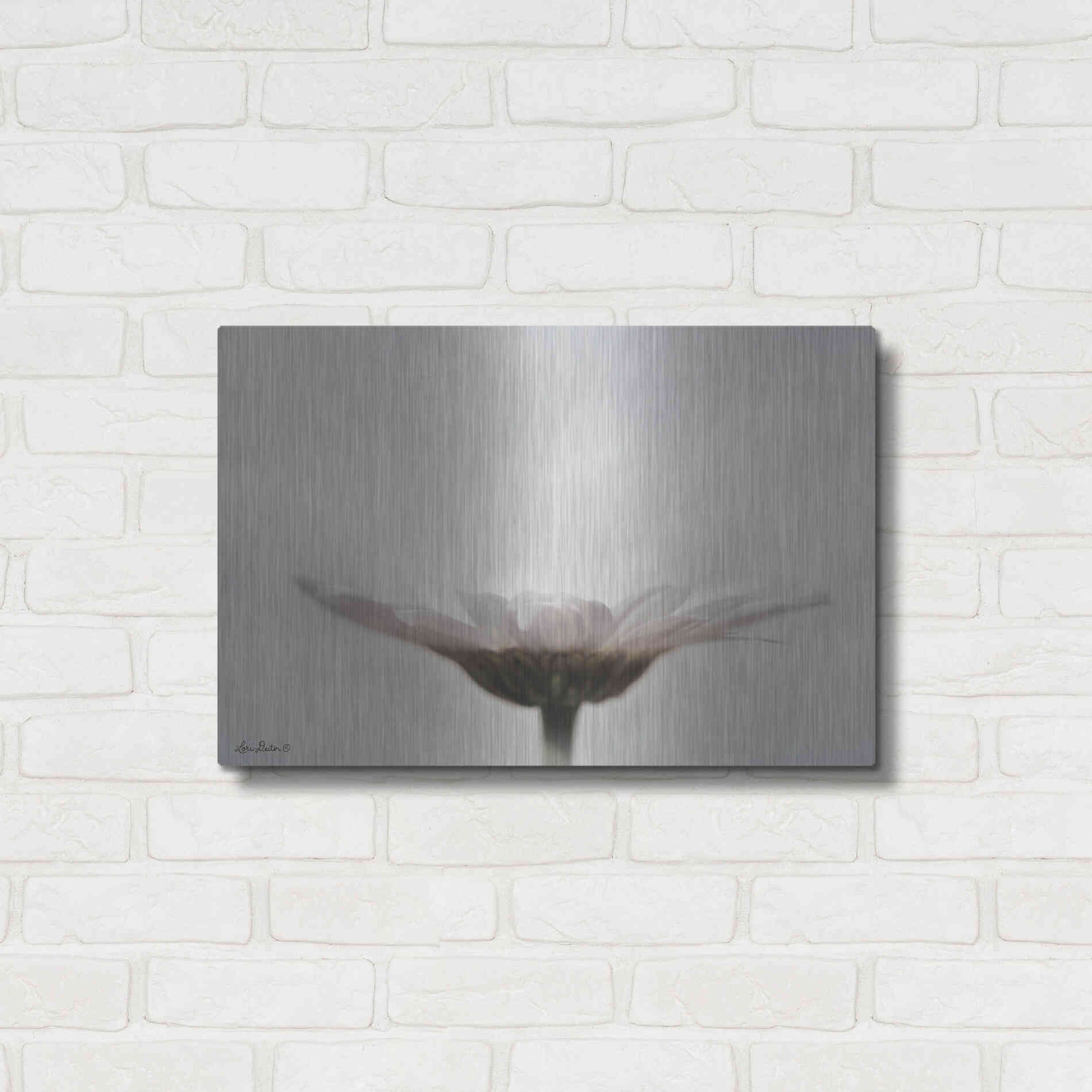 Luxe Metal Art 'Love Story' by Lori Deiter, Metal Wall Art,24x16