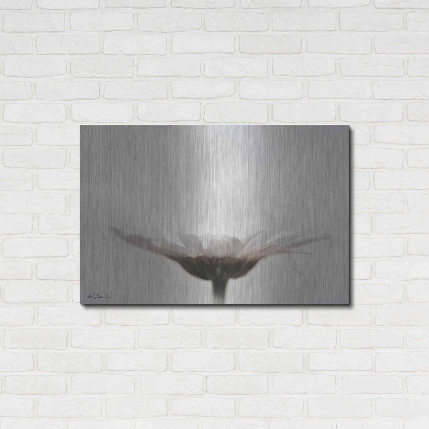 Luxe Metal Art 'Love Story' by Lori Deiter, Metal Wall Art,36x24