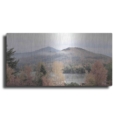 Luxe Metal Art 'Whiteface Mountain' by Lori Deiter, Metal Wall Art