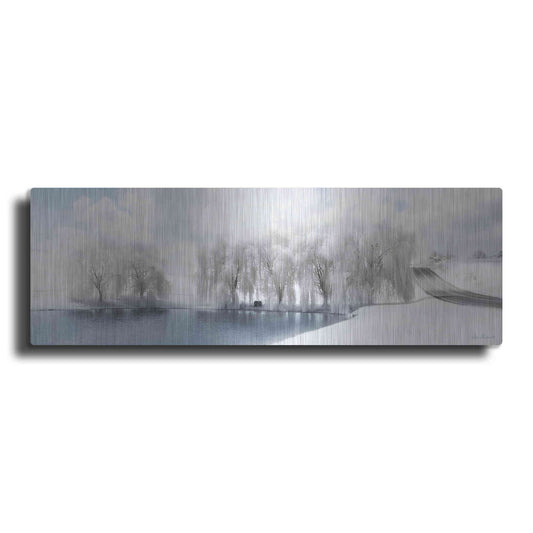 Luxe Metal Art 'Winter Willow' by Lori Deiter, Metal Wall Art