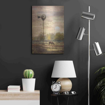 Luxe Metal Art 'Berks Co. Sunrise' by Lori Deiter, Metal Wall Art,16x24