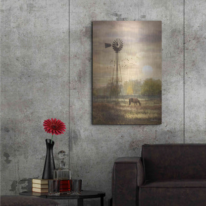 Luxe Metal Art 'Berks Co. Sunrise' by Lori Deiter, Metal Wall Art,24x36