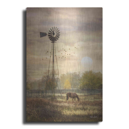Luxe Metal Art 'Berks Co. Sunrise' by Lori Deiter, Metal Wall Art
