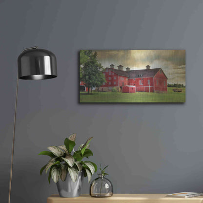 Luxe Metal Art 'Aging Gracefully' by Lori Deiter, Metal Wall Art,24x12