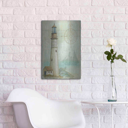 Luxe Metal Art 'West Coastal Light' by Daphne Brissonet, Metal Wall Art,16x24