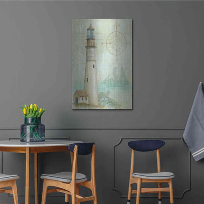 Luxe Metal Art 'West Coastal Light' by Daphne Brissonet, Metal Wall Art,24x36