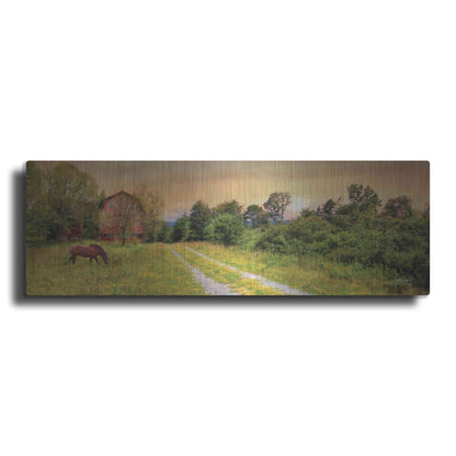 Luxe Metal Art 'Good Grazing' by Lori Deiter, Metal Wall Art