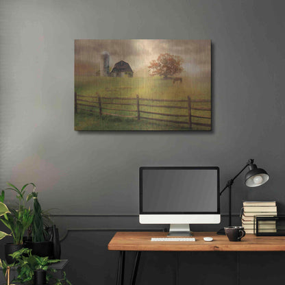 Luxe Metal Art 'Graze On' by Lori Deiter, Metal Wall Art,36x24