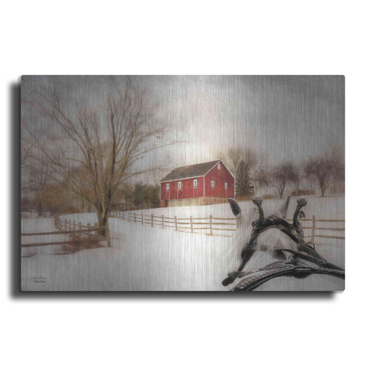 Luxe Metal Art 'Almost Home' by Lori Deiter, Metal Wall Art