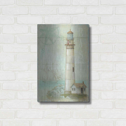 Luxe Metal Art 'East Coastal Light' by Daphne Brissonet, Metal Wall Art,16x24
