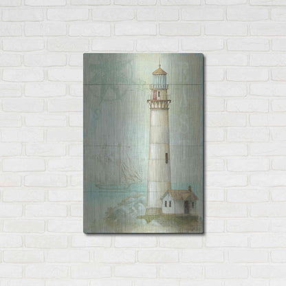 Luxe Metal Art 'East Coastal Light' by Daphne Brissonet, Metal Wall Art,24x36