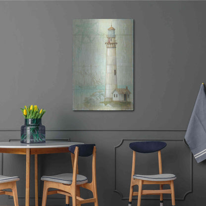 Luxe Metal Art 'East Coastal Light' by Daphne Brissonet, Metal Wall Art,24x36