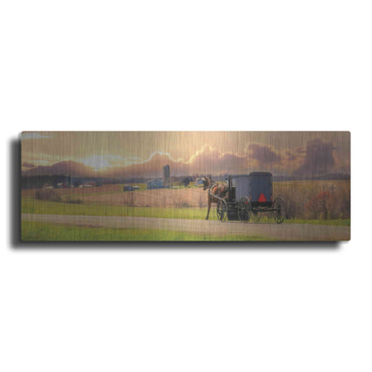 Luxe Metal Art 'Evening Cruise' by Lori Deiter, Metal Wall Art