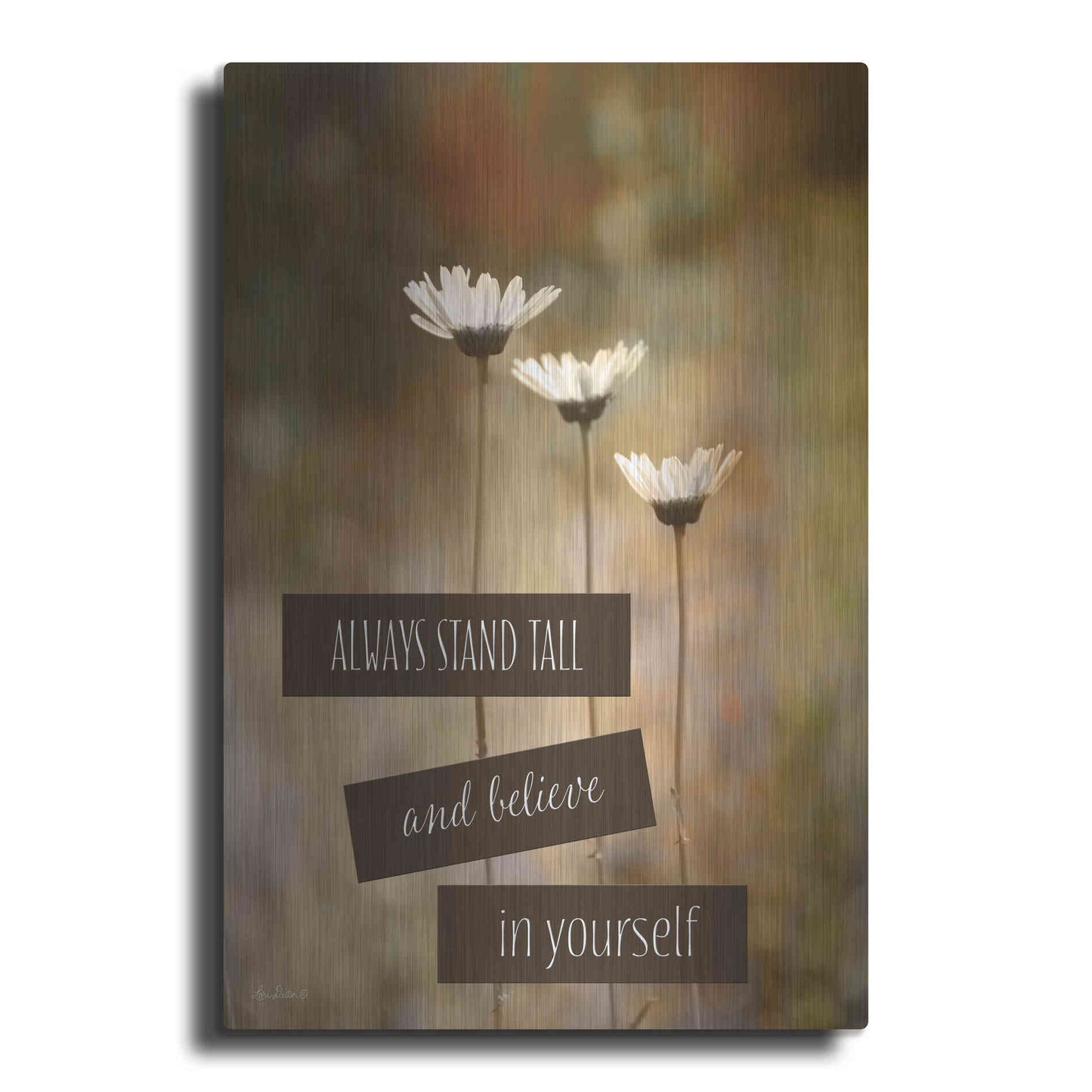 Luxe Metal Art 'Stand Tall' by Lori Deiter, Metal Wall Art