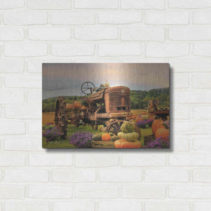 Luxe Metal Art 'The Harvester' by Lori Deiter Metal Wall Art,24x16