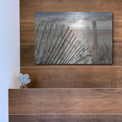Luxe Metal Art 'On the Coastline' by Lori Deiter Metal Wall Art,16x12