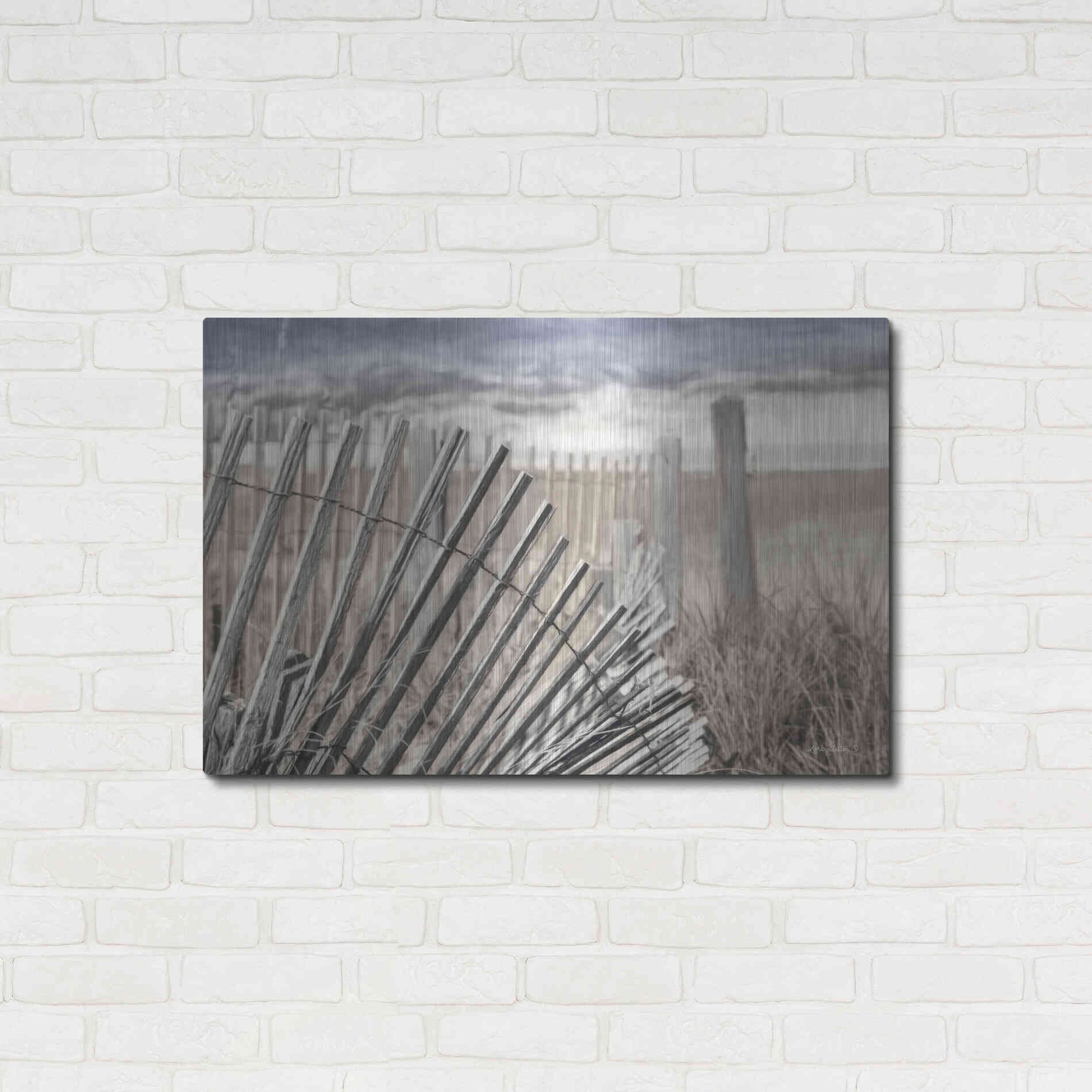 Luxe Metal Art 'On the Coastline' by Lori Deiter Metal Wall Art,36x24