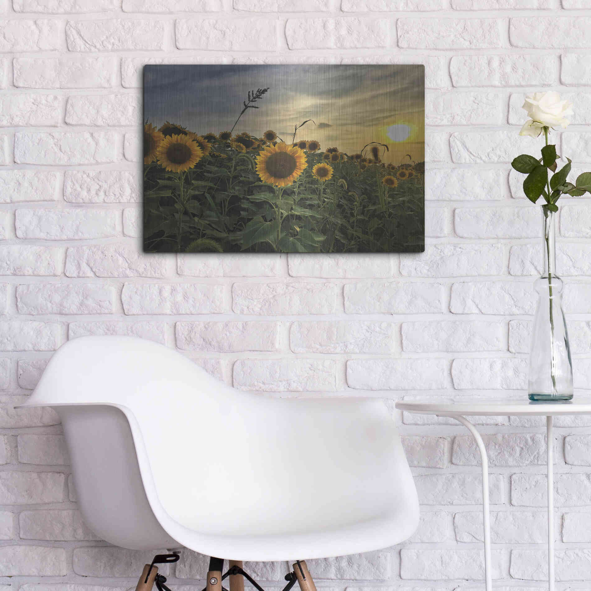 Luxe Metal Art 'Midwest Livin' I' by Donnie Quillen Metal Wall Art,24x16