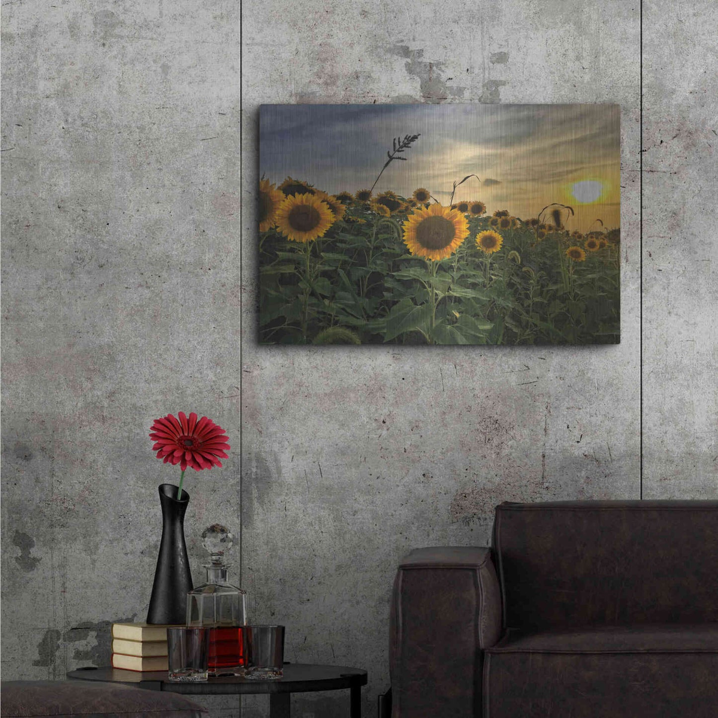 Luxe Metal Art 'Midwest Livin' I' by Donnie Quillen Metal Wall Art,36x24