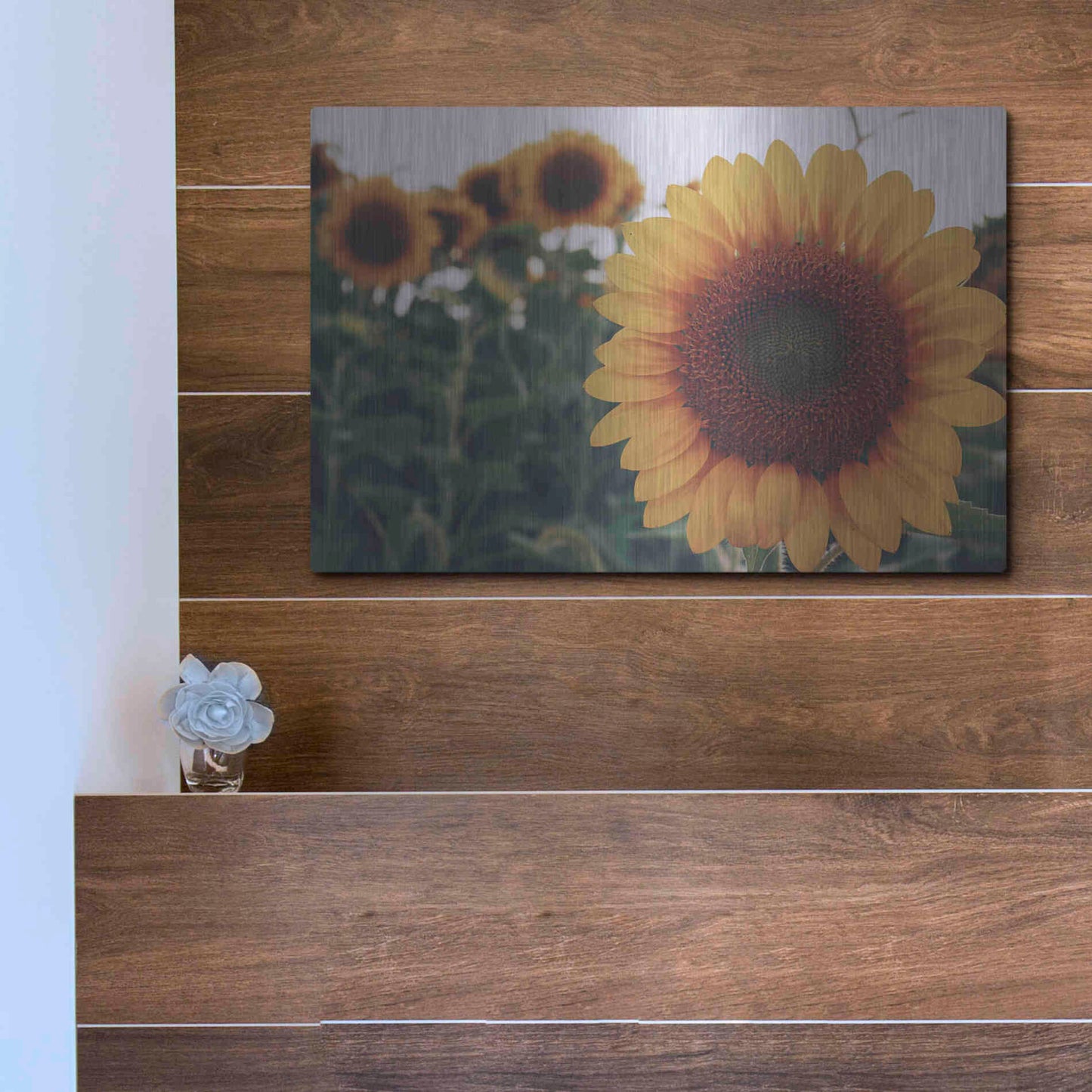 Luxe Metal Art 'Midwest Livin' II' by Donnie Quillen Metal Wall Art,16x12