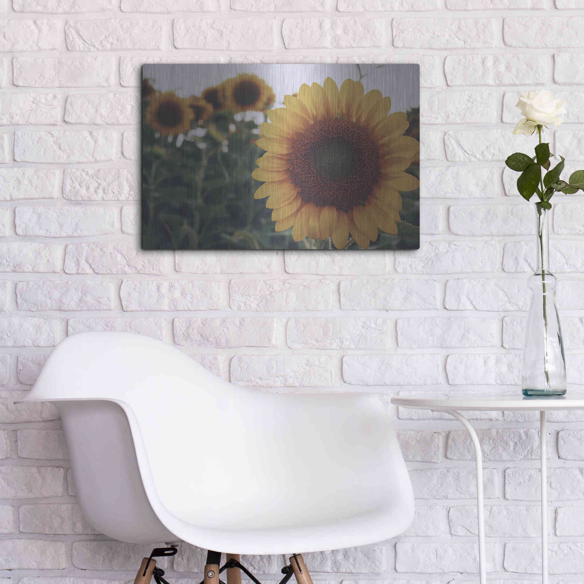 Luxe Metal Art 'Midwest Livin' II' by Donnie Quillen Metal Wall Art,24x16