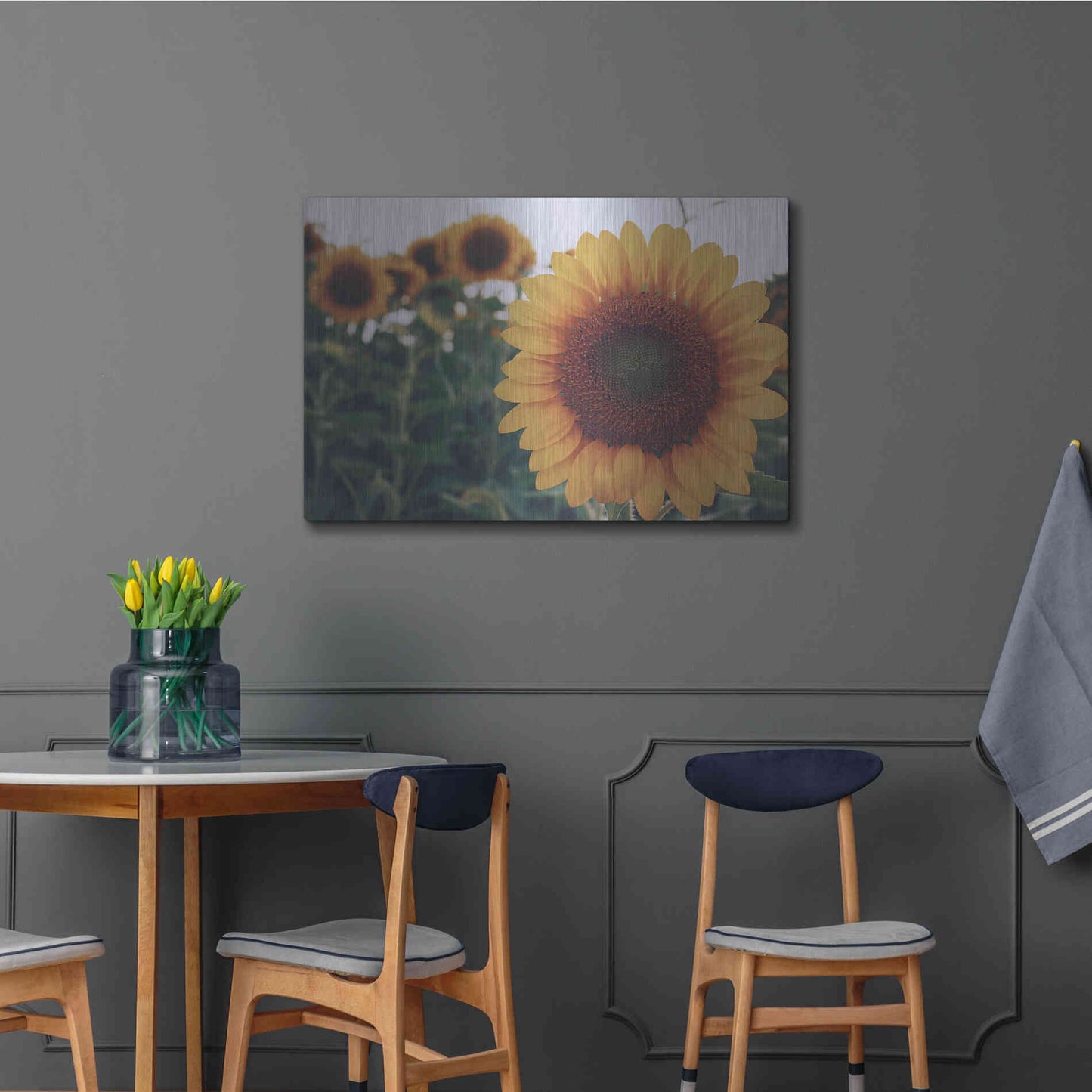 Luxe Metal Art 'Midwest Livin' II' by Donnie Quillen Metal Wall Art,36x24