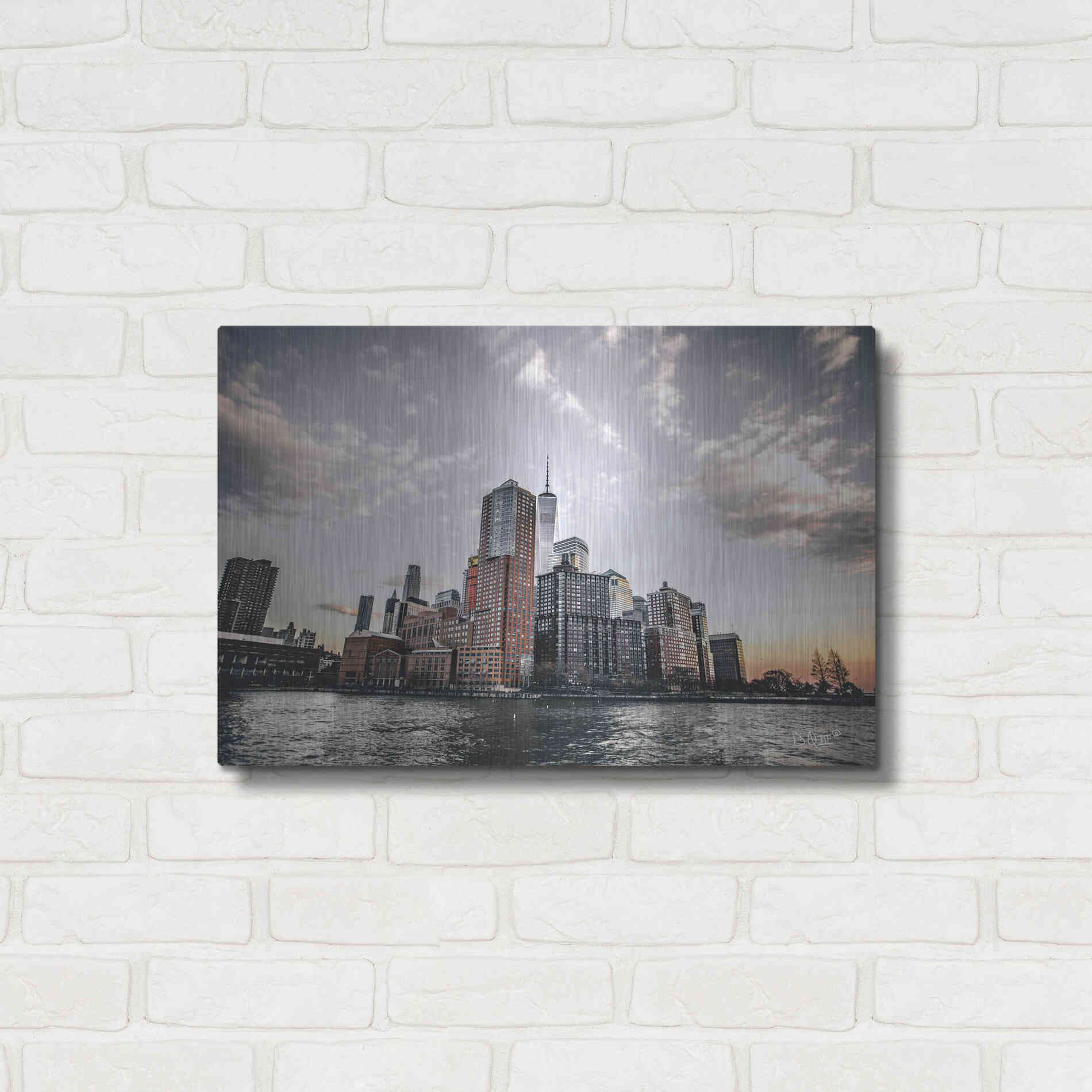 Luxe Metal Art 'At Peace' by Donnie Quillen Metal Wall Art,24x16