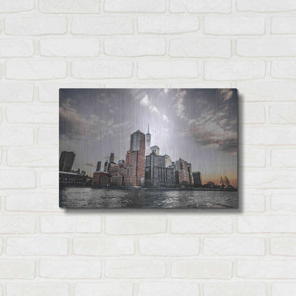 Luxe Metal Art 'At Peace' by Donnie Quillen Metal Wall Art,24x16