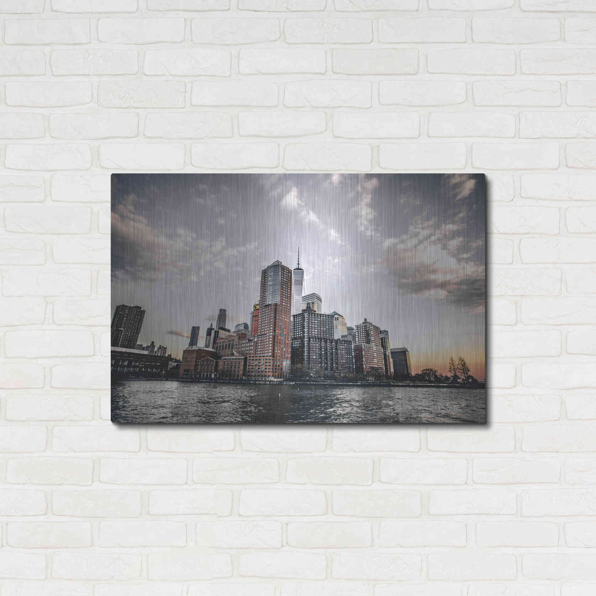 Luxe Metal Art 'At Peace' by Donnie Quillen Metal Wall Art,36x24