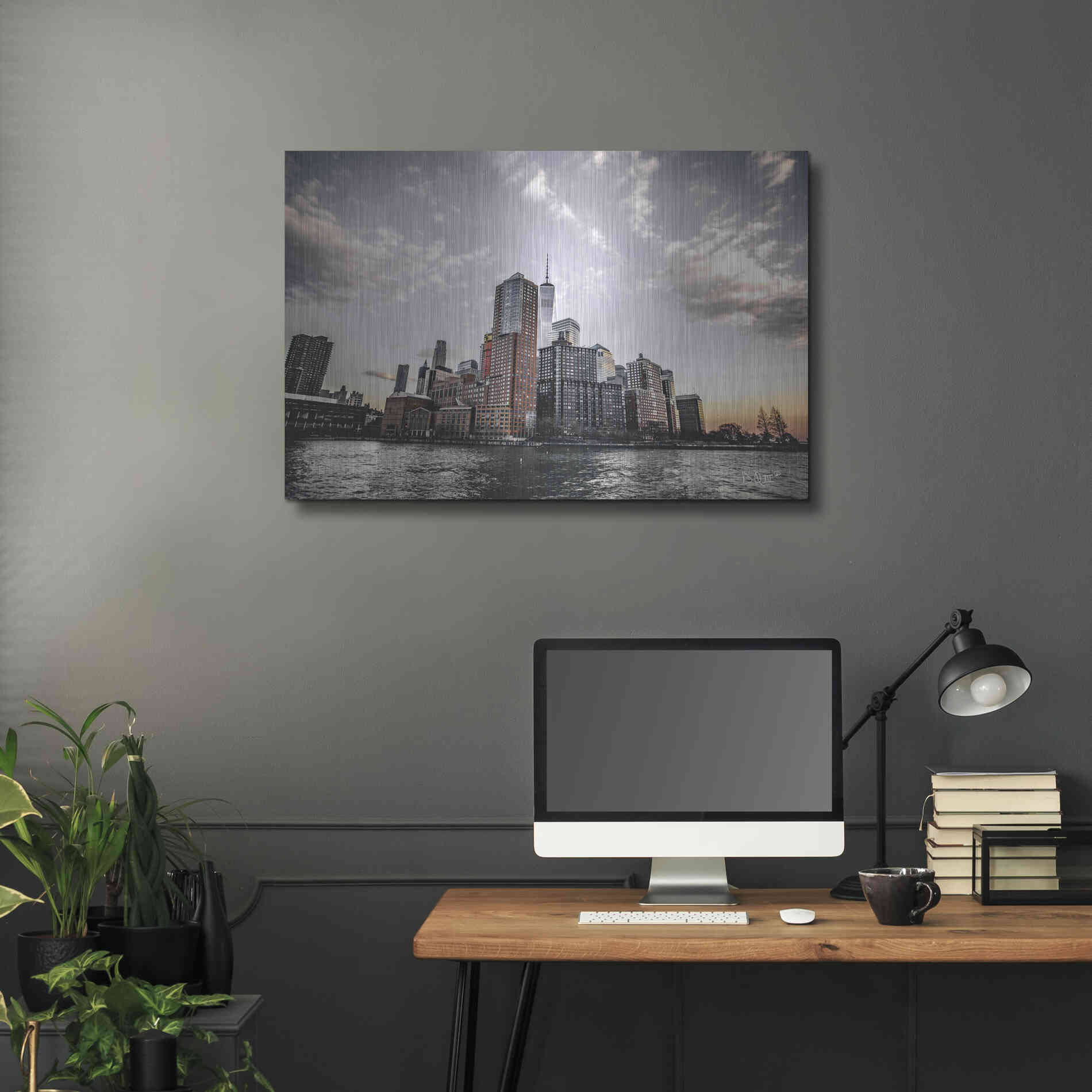 Luxe Metal Art 'At Peace' by Donnie Quillen Metal Wall Art,36x24