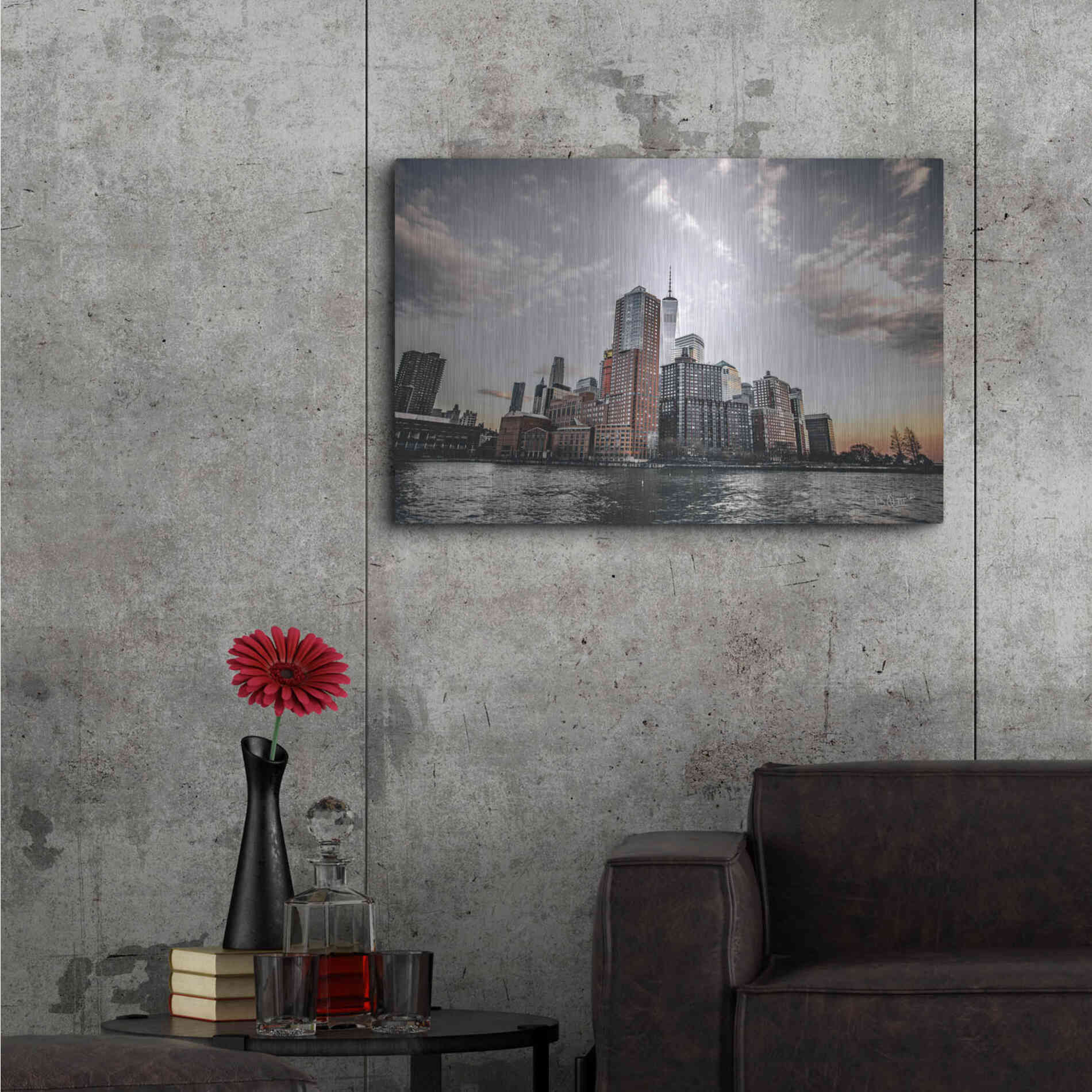 Luxe Metal Art 'At Peace' by Donnie Quillen Metal Wall Art,36x24