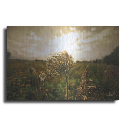 Luxe Metal Art 'Face the Sun II' by Donnie Quillen Metal Wall Art