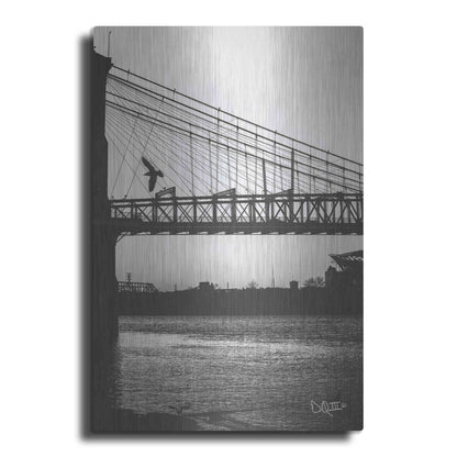 Luxe Metal Art 'Suspension Bridge II' by Donnie Quillen Metal Wall Art