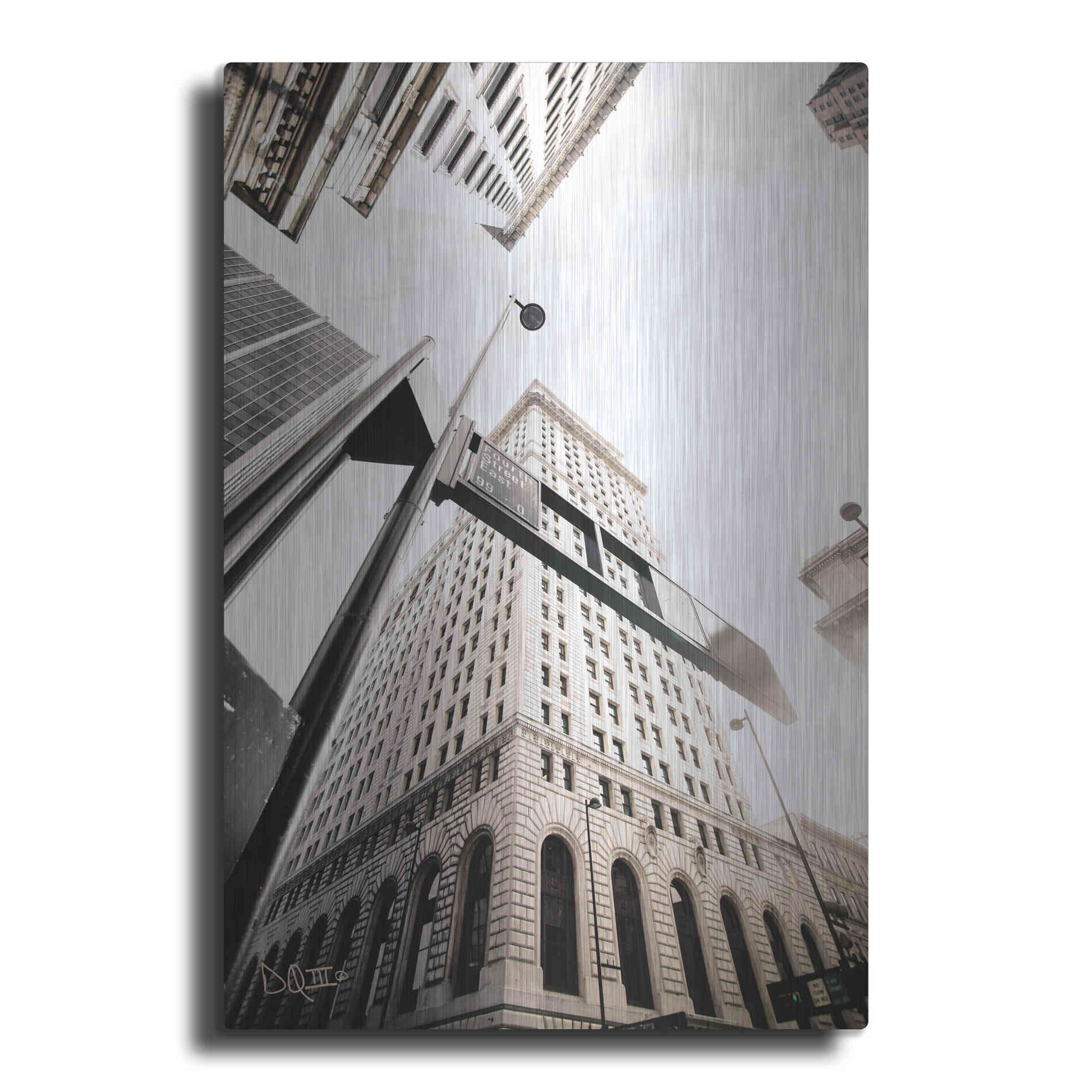 Luxe Metal Art 'Built from the Ground Up' by Donnie Quillen Metal Wall Art