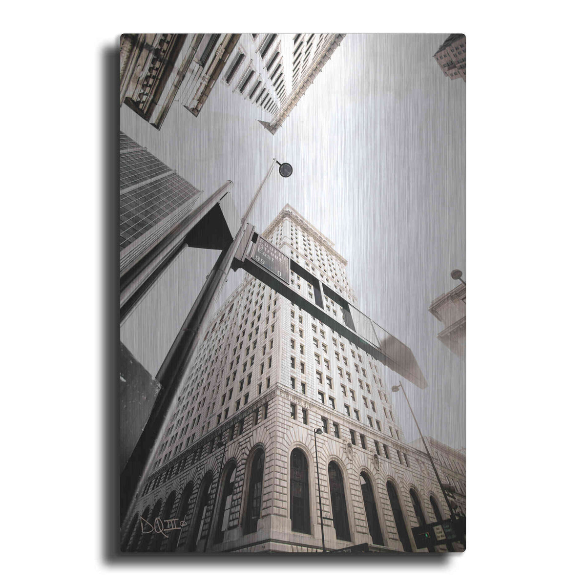 Luxe Metal Art 'Built from the Ground Up' by Donnie Quillen Metal Wall Art