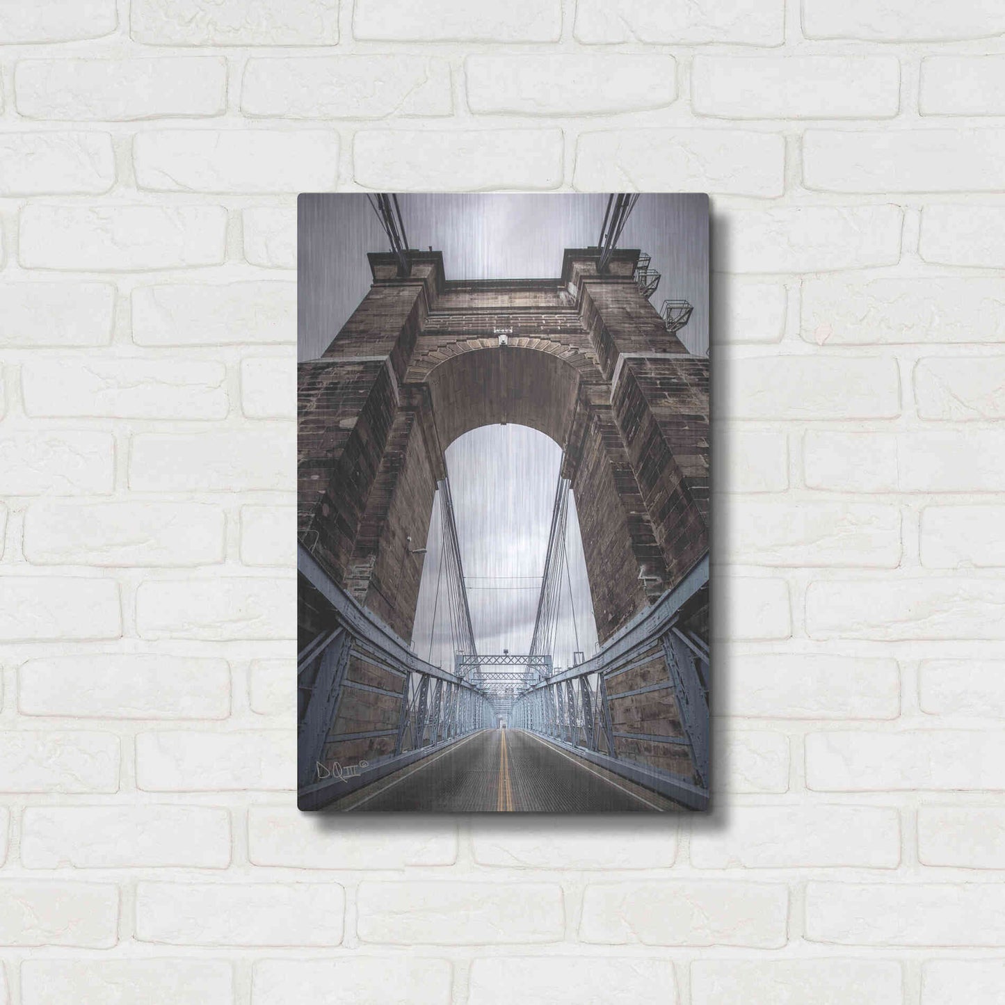 Luxe Metal Art 'Larger than Life' by Donnie Quillen Metal Wall Art,16x24