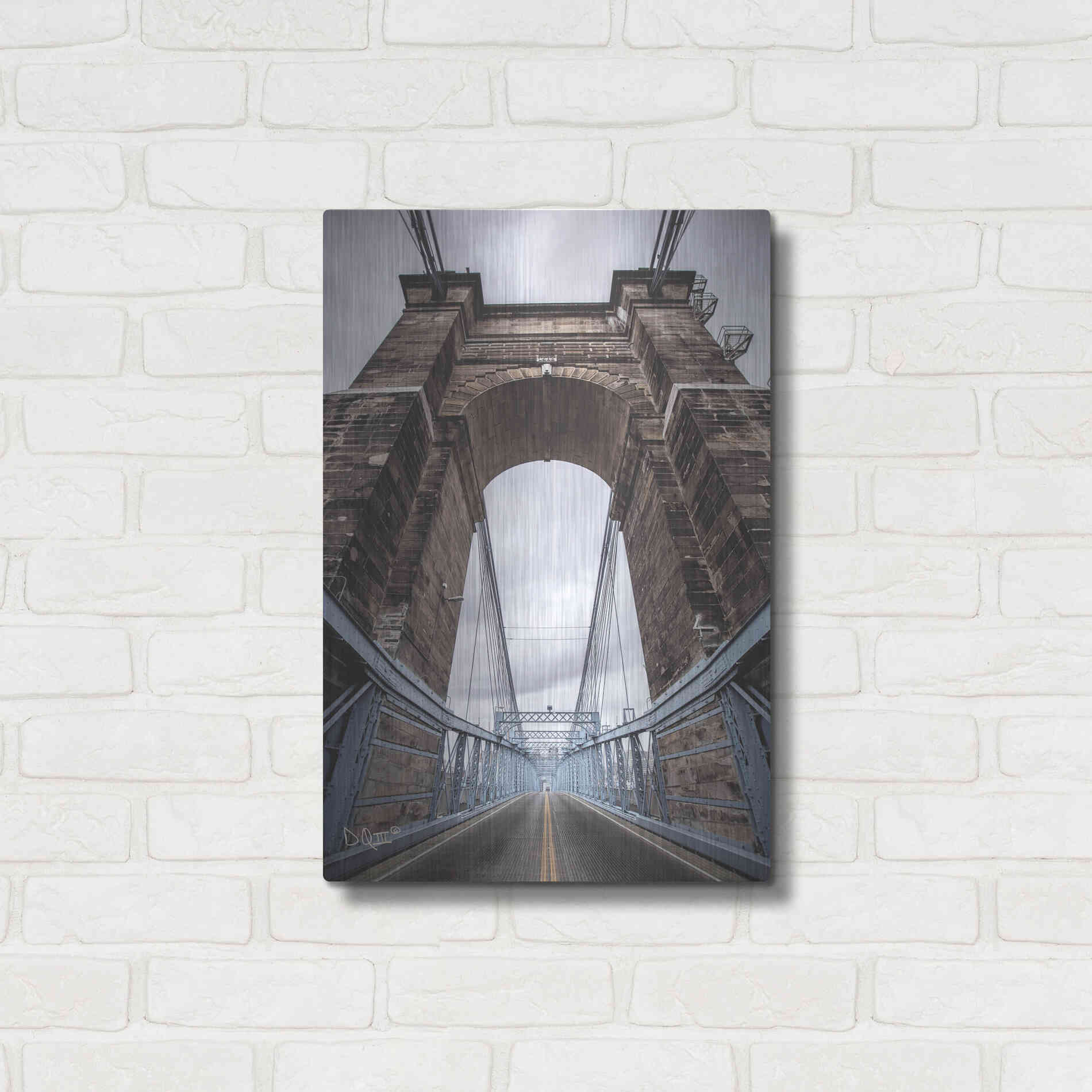 Luxe Metal Art 'Larger than Life' by Donnie Quillen Metal Wall Art,16x24