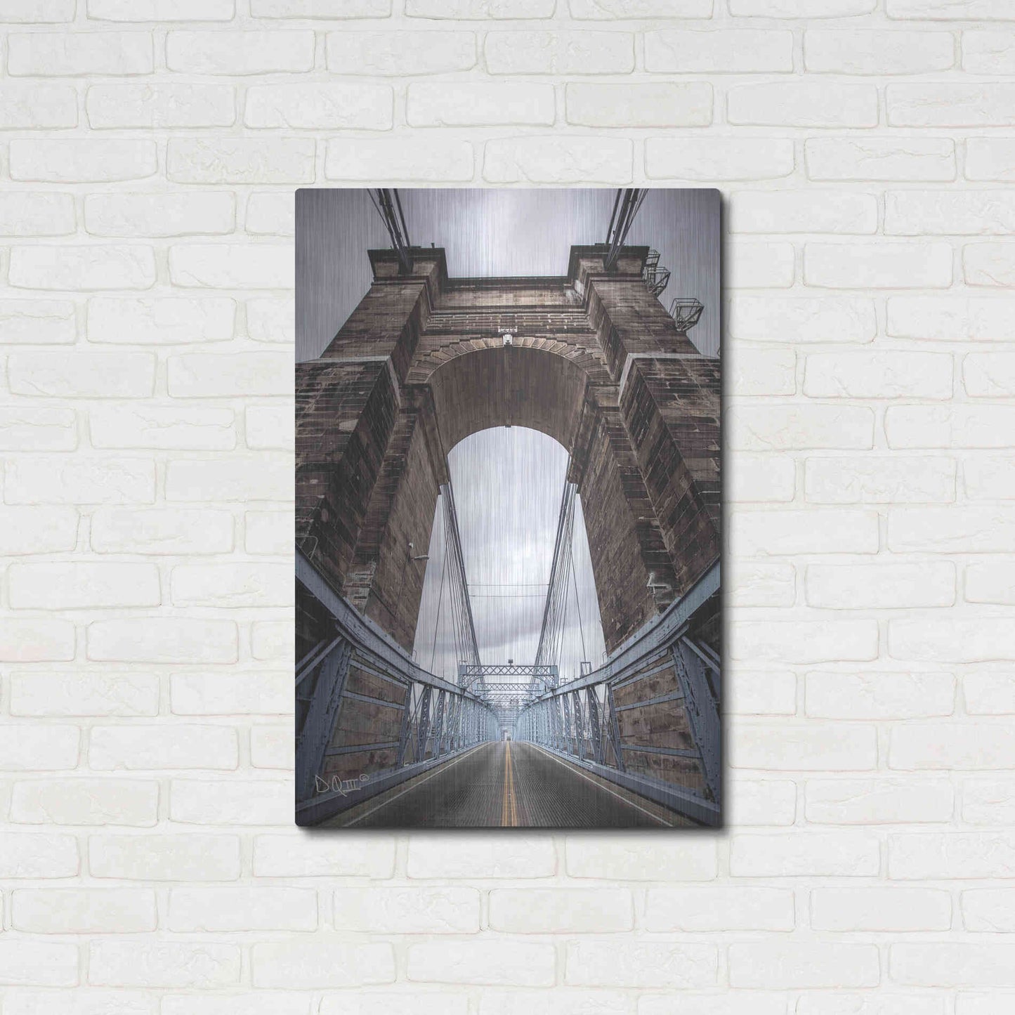 Luxe Metal Art 'Larger than Life' by Donnie Quillen Metal Wall Art,24x36