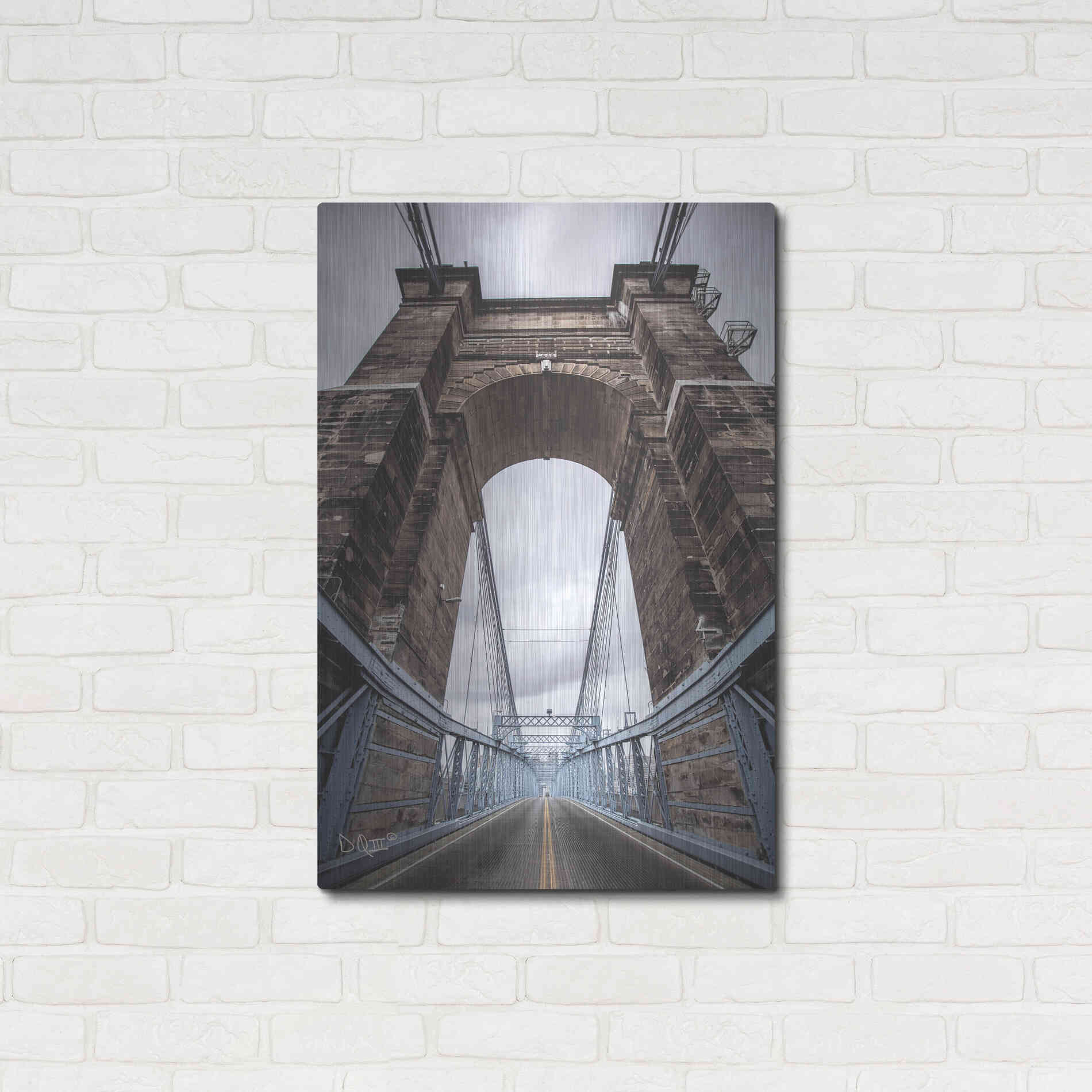 Luxe Metal Art 'Larger than Life' by Donnie Quillen Metal Wall Art,24x36