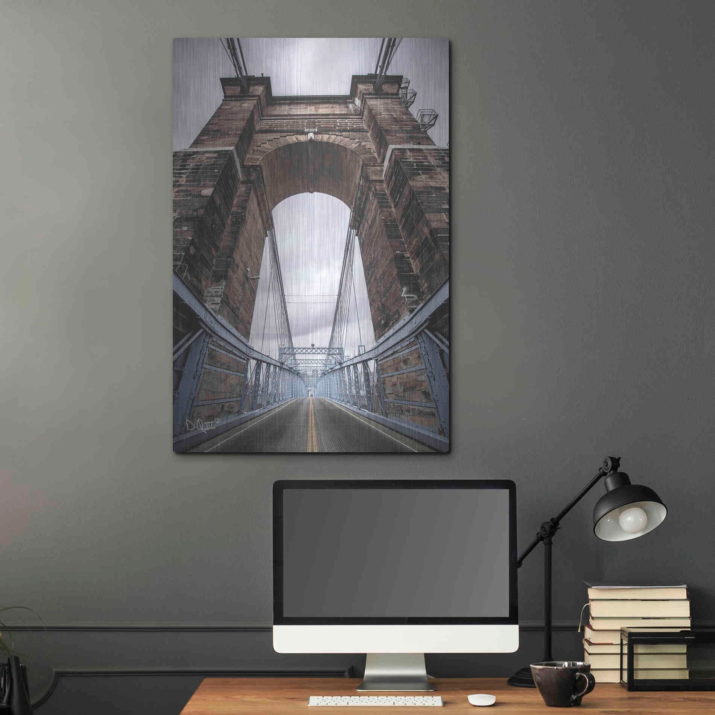 Luxe Metal Art 'Larger than Life' by Donnie Quillen Metal Wall Art,24x36
