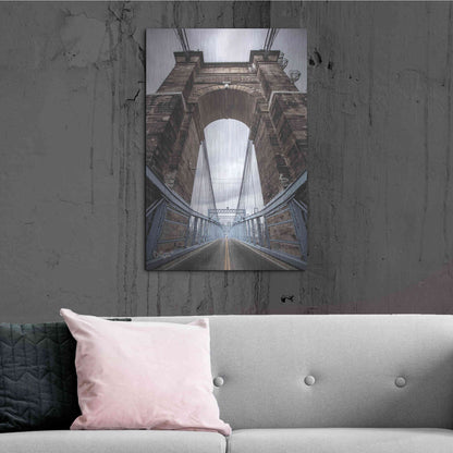 Luxe Metal Art 'Larger than Life' by Donnie Quillen Metal Wall Art,24x36