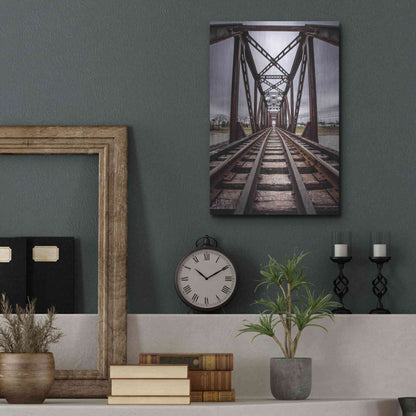 Luxe Metal Art 'Take the Detour' by Donnie Quillen Metal Wall Art,12x16