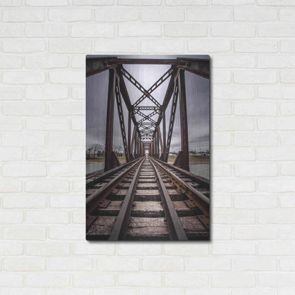 Luxe Metal Art 'Take the Detour' by Donnie Quillen Metal Wall Art,24x36