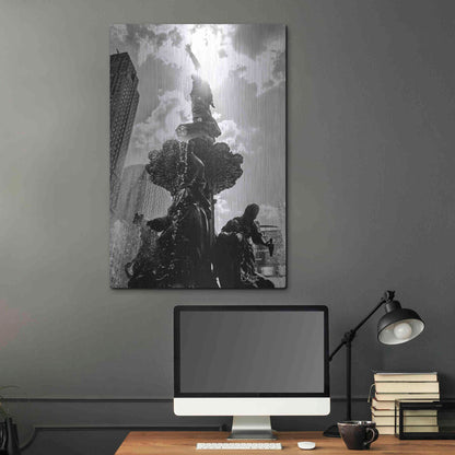 Luxe Metal Art 'Built from the Ground Up III' by Donnie Quillen Metal Wall Art,24x36