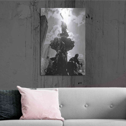 Luxe Metal Art 'Built from the Ground Up III' by Donnie Quillen Metal Wall Art,24x36