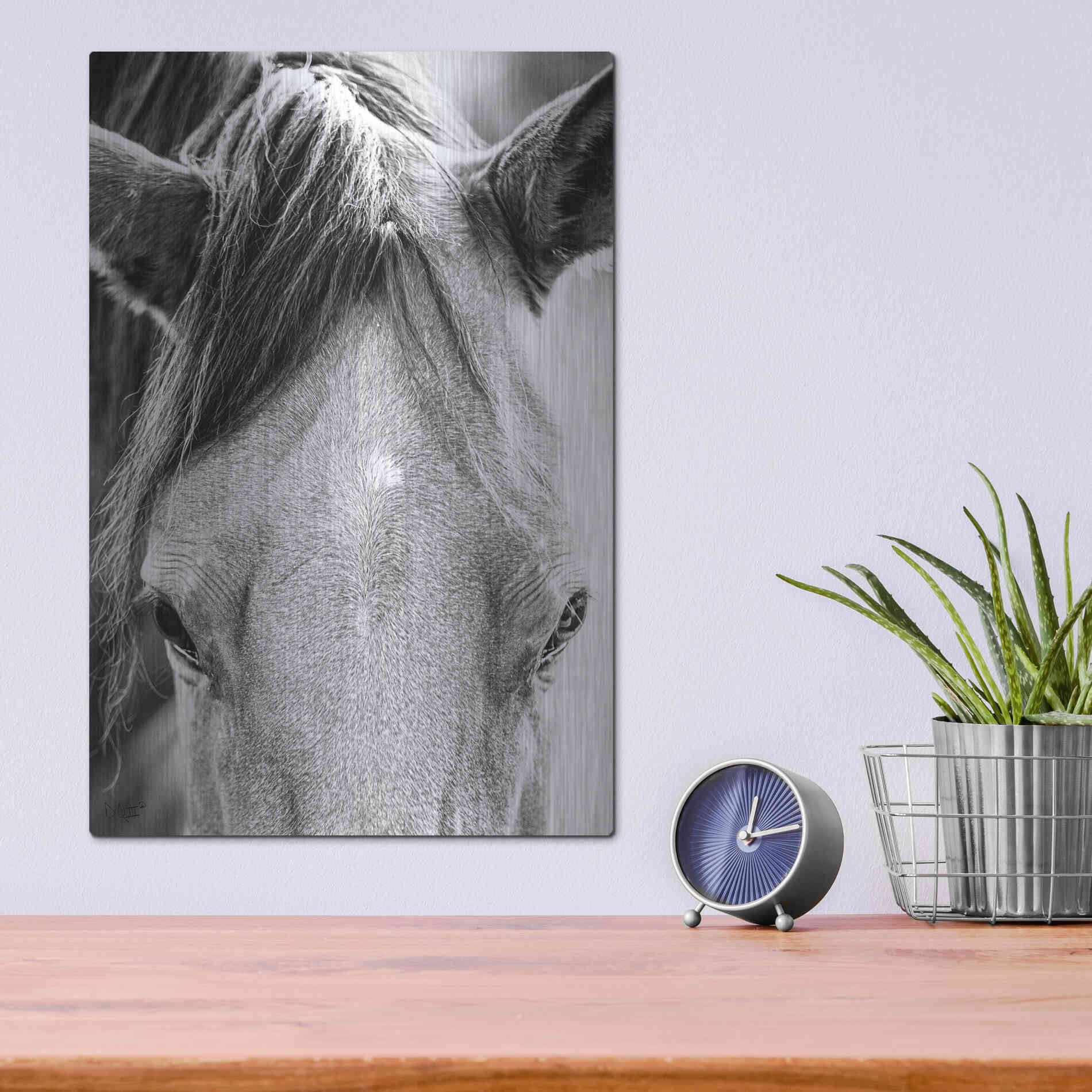 Luxe Metal Art 'Trophy Winner I' by Donnie Quillen Metal Wall Art,12x16