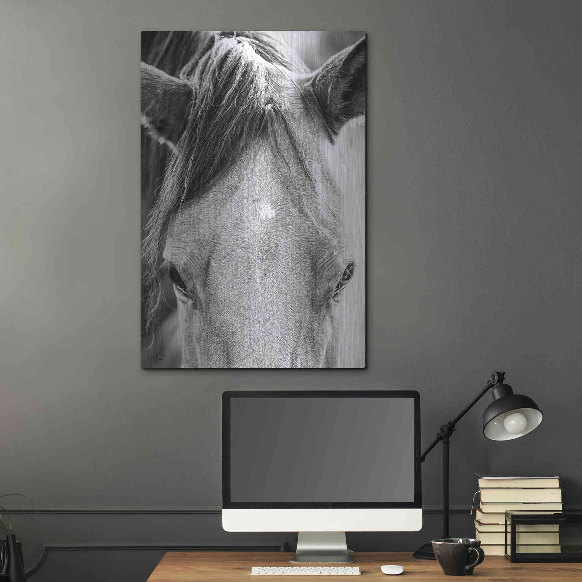 Luxe Metal Art 'Trophy Winner I' by Donnie Quillen Metal Wall Art,24x36