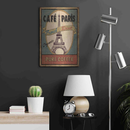 Luxe Metal Art 'Coffee Blend II' by Daphne Brissonet, Metal Wall Art,16x24