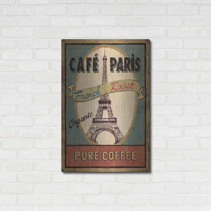 Luxe Metal Art 'Coffee Blend II' by Daphne Brissonet, Metal Wall Art,24x36